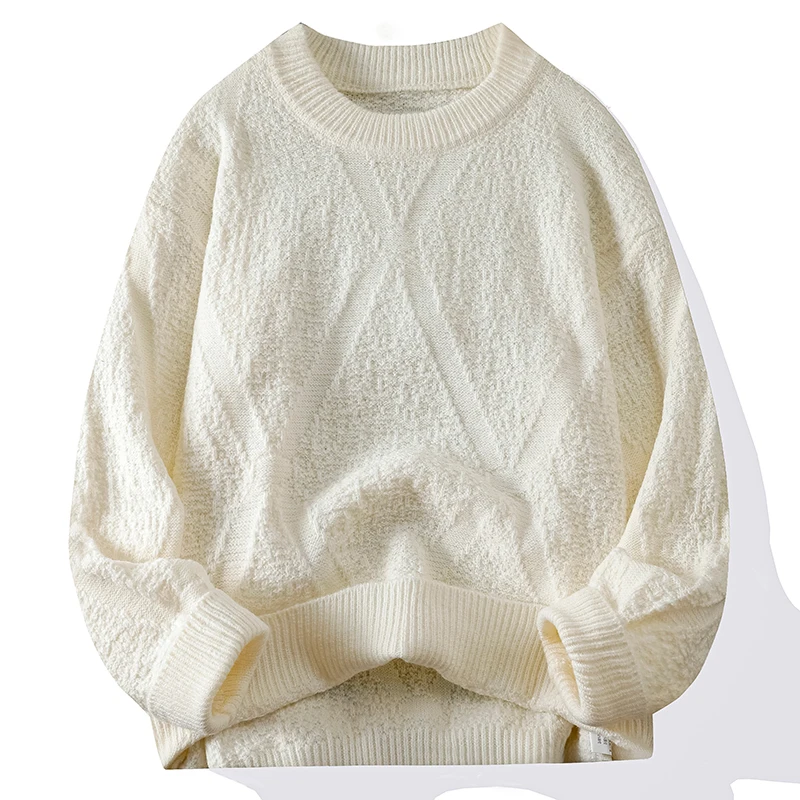 Knitted Long Sleeve Sweater Coat Men Round Neck Pullover Streetwear Autumn Winter Tracksuit Fashion Casual Sweatshirt Shirt Tops
Knitted Long Sleeve Sweater Coat Men Round Neck Pullover Streetwear Autumn Winter Tracksuit Fashion Casual Sweatshirt Shirt Tops