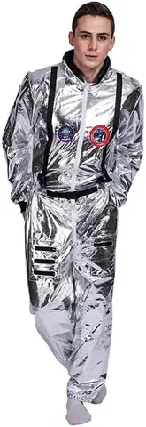 Astronaut Spacesuit Pilot Cos Suit Astronaut Garment Stage Costume Performance Costume