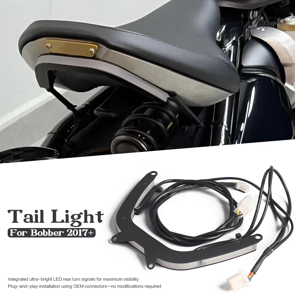 Motorcycle LED Taillight Rear Brake Light Indicator Lamp Fit for Bonneville Bobber 2017- Bobber Black 2018-2020 Tail Light
Motorcycle LED Taillight Rear Brake Light Indicator Lamp Fit for Bonneville Bobber 2017- Bobber Black 2018-2020 Tail Light