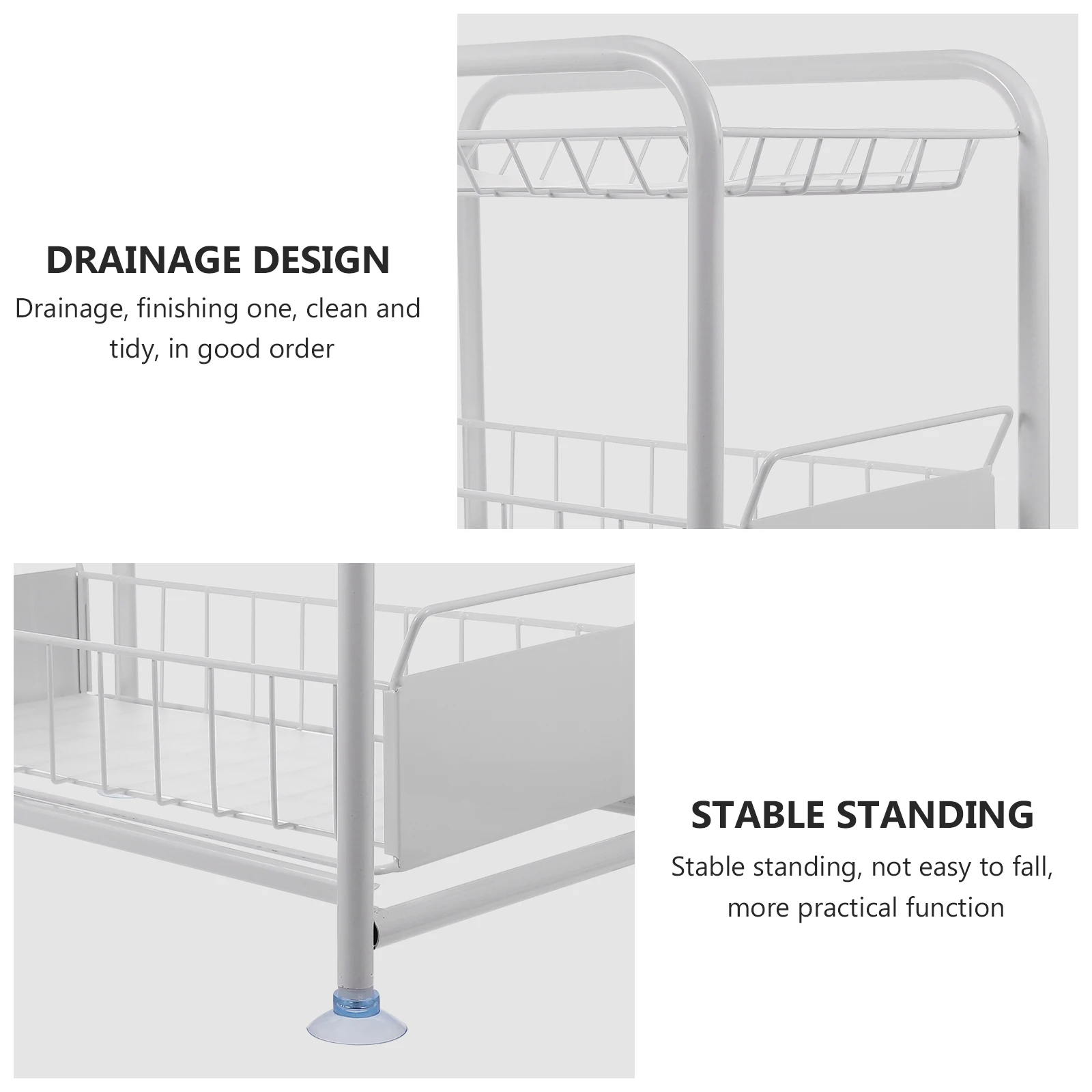 Telescopic Shelf Kitchen Rack Storage Tabletop Iron Under Sink Organizer Drawer Two Sliding Baskets Carbon Steel Home
Telescopic Shelf Kitchen Rack Storage Tabletop Iron Under Sink Organizer Drawer Two Sliding Baskets Carbon Steel Home