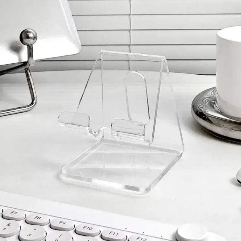 Acrylic Foldable Transparent Minimalist Ins Phone Holder Desktop Lazy Tablet Stand For iPhone iPad Galaxy Tab Smartphone Bracket
Acrylic Foldable Transparent Minimalist Ins Phone Holder Desktop Lazy Tablet Stand For iPhone iPad Galaxy Tab Smartphone Bracket