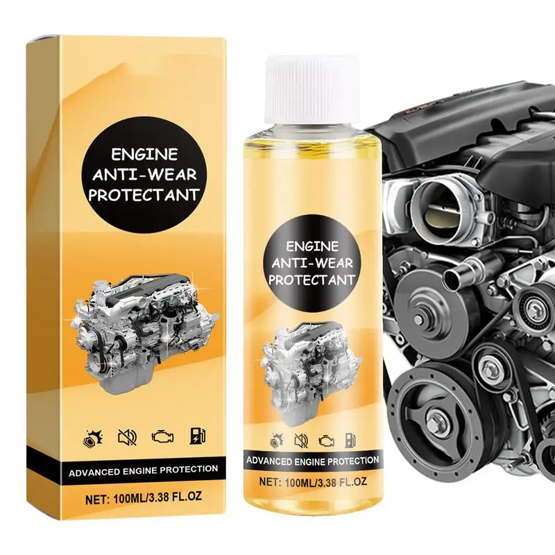 Engine Wear Protection 100ml Engine Oil Additive Engine Cleaner Highly Effective Engine Anti-Wear Protect Auto Noise Reduction
Engine Wear Protection 100ml Engine Oil Additive Engine Cleaner Highly Effective Engine Anti-Wear Protect Auto Noise Reduction