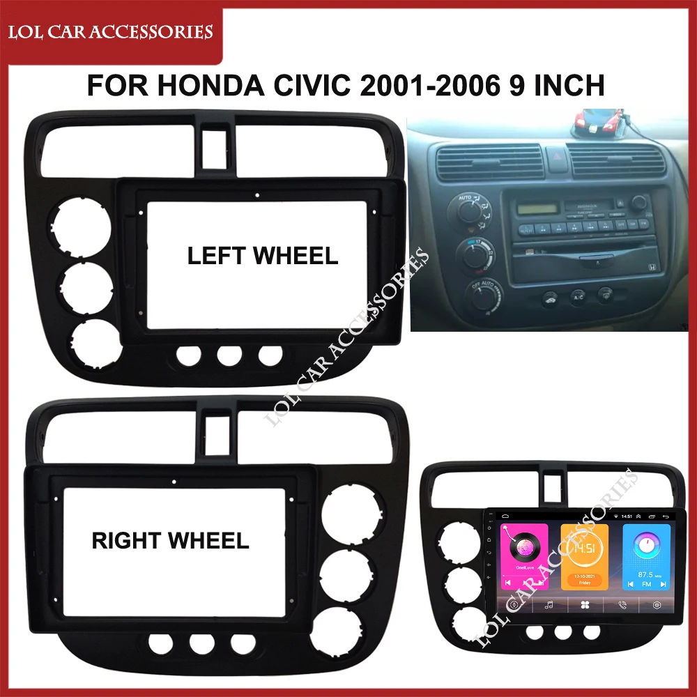 LCA 9-дюймовый для Honda CIVIC 2001-2006 ручной автомобильный радиоприемник Android MP5 плеер панель рамка 2 Din головное устройство Fascia стерео крышка приборной панели
LCA 9-дюймовый для Honda CIVIC 2001-2006 ручной автомобильный радиоприемник Android MP5 плеер панель рамка 2 Din головное устройство Fascia стерео крышка приборной панели