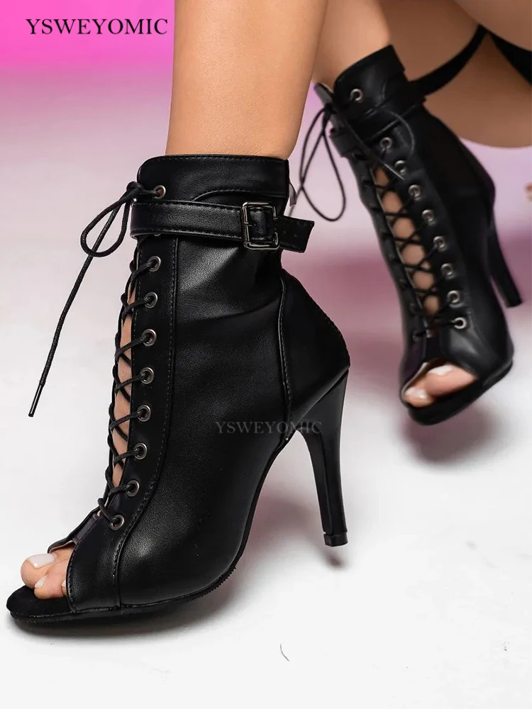 Black High Heels Women Party Shoes For Latin Dancing Outdoor Stilettos Booties 11cm 9.5cm 7.5cm Heels Customized Sole Dance Heel
Black High Heels Women Party Shoes For Latin Dancing Outdoor Stilettos Booties 11cm 9.5cm 7.5cm Heels Customized Sole Dance Heel
