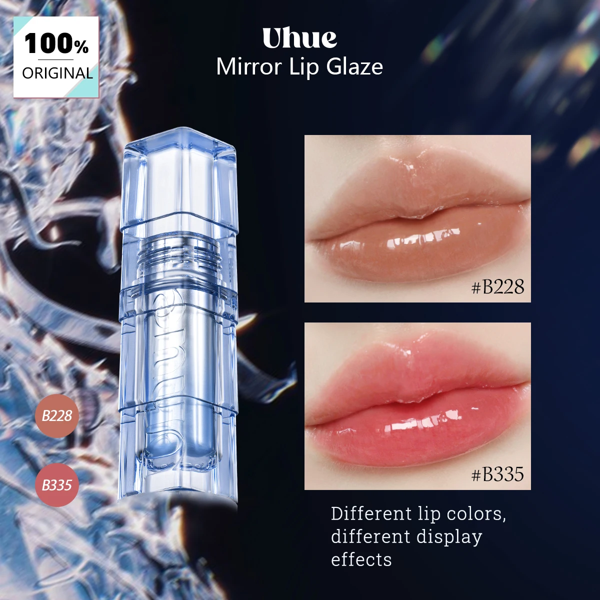 Uhue Mirror Lip Glaze B Series,Hydrating & Non-Sticky,High-Shine Glass Lip Effect,Long-Lasting & Color-Lock,Deeply Moisturizing
Uhue Mirror Lip Glaze B Series,Hydrating & Non-Sticky,High-Shine Glass Lip Effect,Long-Lasting & Color-Lock,Deeply Moisturizing