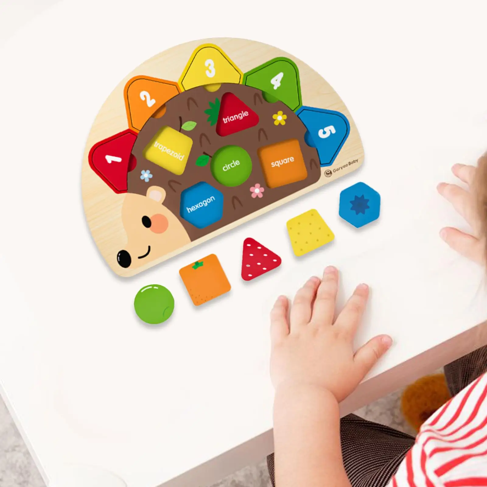 Montessori Puzzle Toy Activities Enhances Hand Eye Coordination Cognitive Toy Hedgehog Wood Puzzle for 1-3 Year Old Playroom
Montessori Puzzle Toy Activities Enhances Hand Eye Coordination Cognitive Toy Hedgehog Wood Puzzle for 1-3 Year Old Playroom