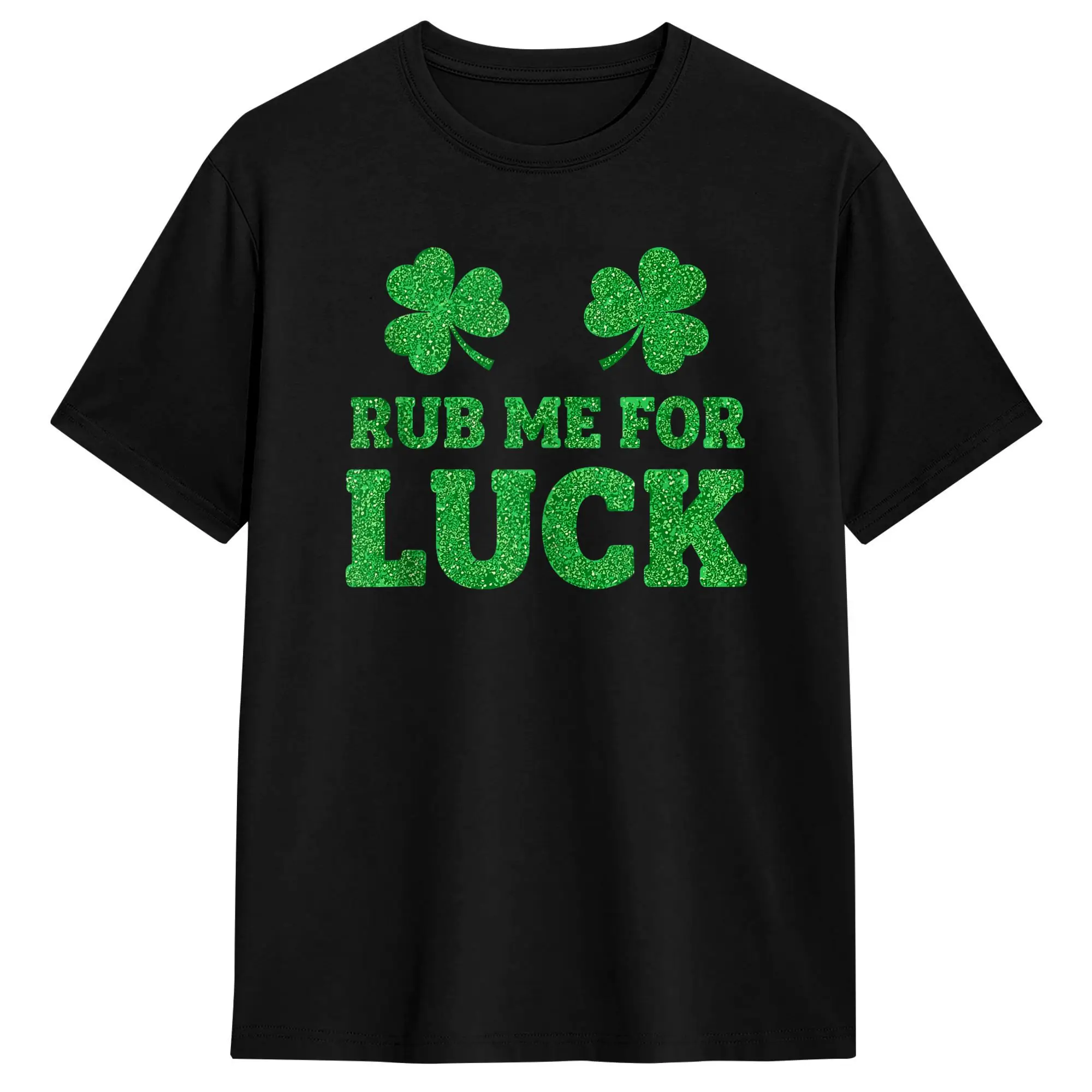 St.Patrick‘s Day Rub Me for Luck Shamrocks Shenanigans Men's T Shirts Casual Tees Short Sleeve T-Shirts Cotton Printed Clothing
St.Patrick‘s Day Rub Me for Luck Shamrocks Shenanigans Men's T Shirts Casual Tees Short Sleeve T-Shirts Cotton Printed Clothing
