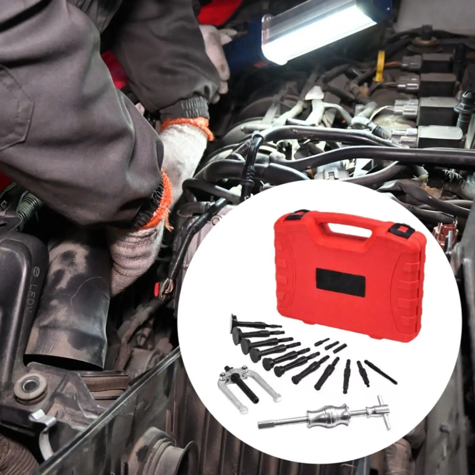 Blind Inner Bearing Puller,8-58mm Collets Size,16Pcs,Easy to Use,Blind Hole
Blind Inner Bearing Puller,8-58mm Collets Size,16Pcs,Easy to Use,Blind Hole