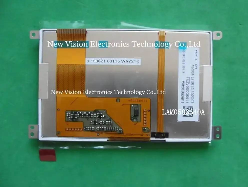 LAM0503640A Brand New Original 5 inch TFT LCD Screen Display
LAM0503640A Brand New Original 5 inch TFT LCD Screen Display