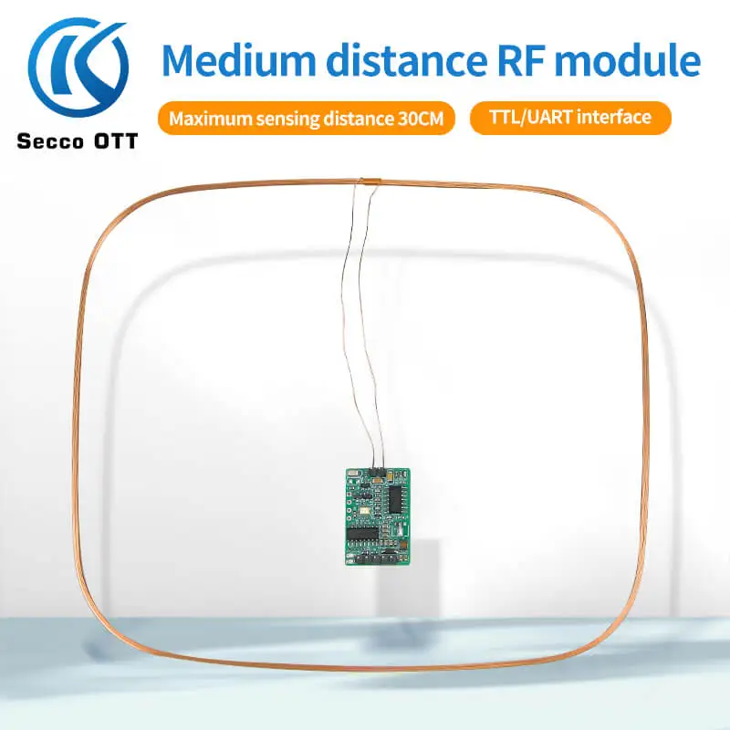 125KHZ UART/TTL 5V Reading 30CM RFID Long-Distance Card Reader Module EM Antenna Remote Card Reader Is Used in Pet Parking Lot
125KHZ UART/TTL 5V Reading 30CM RFID Long-Distance Card Reader Module EM Antenna Remote Card Reader Is Used in Pet Parking Lot