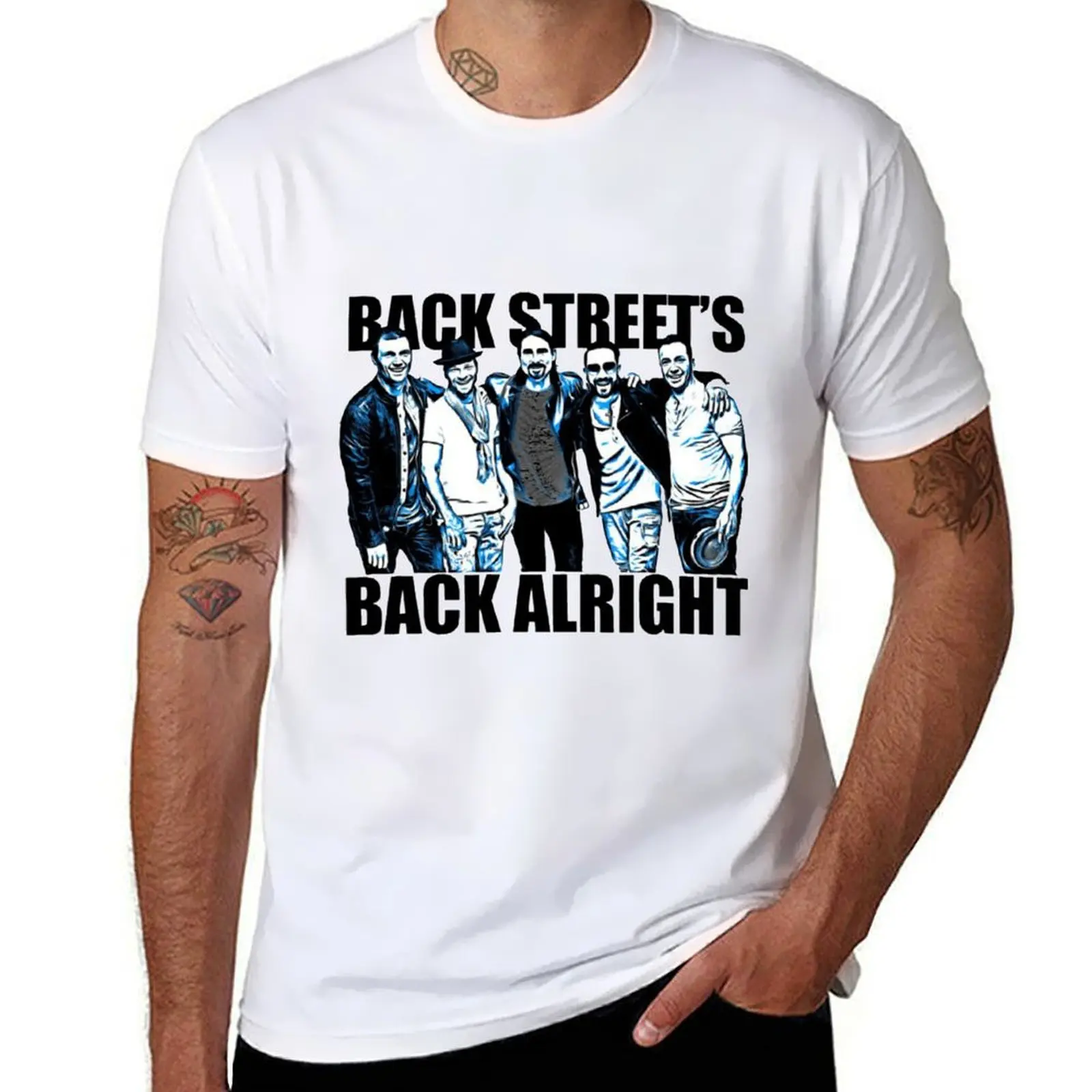 Backstreet Boy BSB Back ALRIGHT T-Shirt t shirt custom print man t shirt cotton high quality T-Shirt
Backstreet Boy BSB Back ALRIGHT T-Shirt t shirt custom print man t shirt cotton high quality T-Shirt