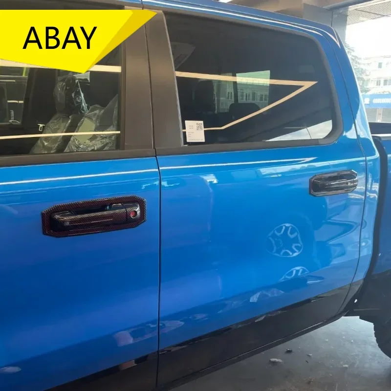 For Dodge Ram 1500 TRX 2022 2023 2024 Carbon Fiber Chrome Car Door Handle Bowl Cover Trim Sticker Styling Accessories
For Dodge Ram 1500 TRX 2022 2023 2024 Carbon Fiber Chrome Car Door Handle Bowl Cover Trim Sticker Styling Accessories