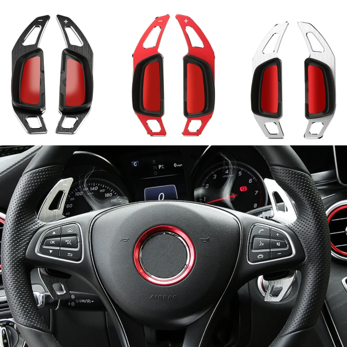 Car Accessories Aluminum Steering Wheel Shift Paddle Shifter Extension DSG For For Benz W176 W205 W212 W222 W246 C117 W218 X156
Car Accessories Aluminum Steering Wheel Shift Paddle Shifter Extension DSG For For Benz W176 W205 W212 W222 W246 C117 W218 X156