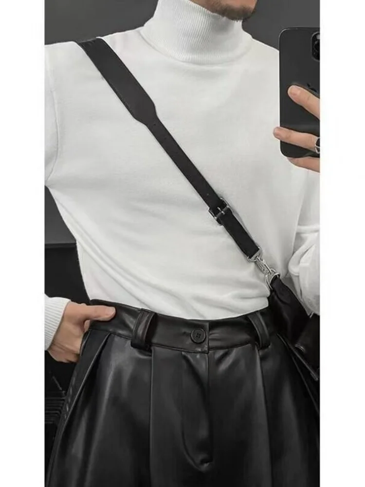 Men's Thiened f-High Collar Knitwear Winter Warm Base Layer irt American Cleanfit Top Haome Inner Wear Casual Loose...
Men's Thiened f-High Collar Knitwear Winter Warm Base Layer irt American Cleanfit Top Haome Inner Wear Casual Loose...