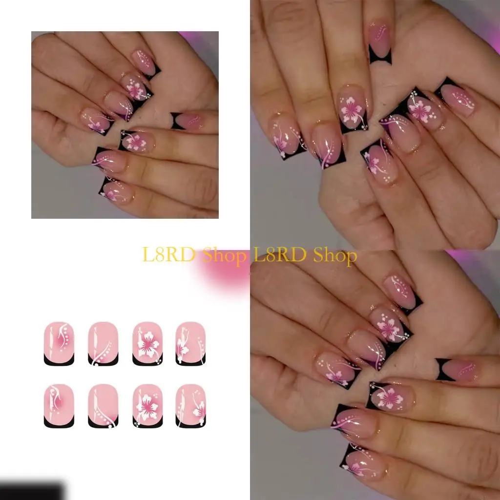 L8RD French Floral Press On Nails Flower Stickers Easy To Apply
L8RD French Floral Press On Nails Flower Stickers Easy To Apply