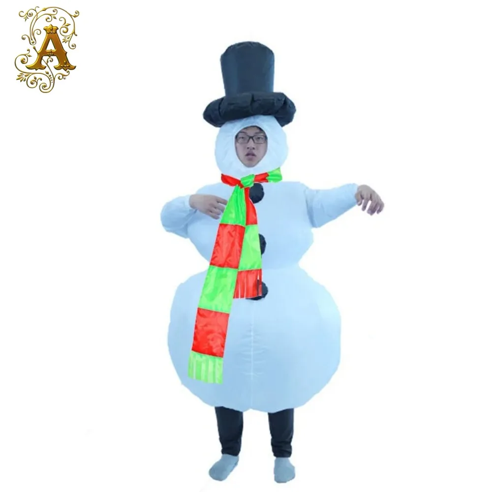 Water Park Cosplay Clothing Prop Snowman Inflatable Suit Festival Party Stage Performance Adult Wear Cartoon Mascot Costume
Water Park Cosplay Clothing Prop Snowman Inflatable Suit Festival Party Stage Performance Adult Wear Cartoon Mascot Costume