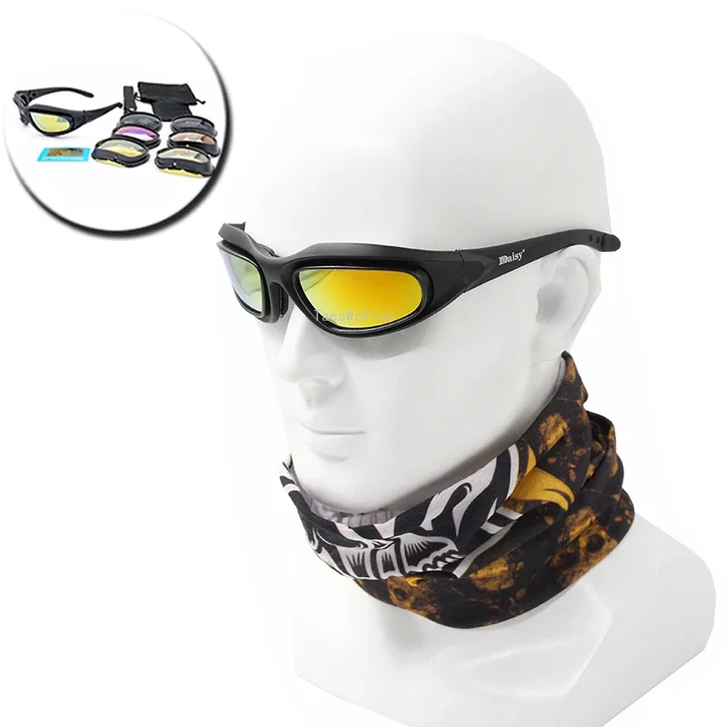 4 Lens Tactical Polarized Glasses Windproof Airsoft Paintball Wargame Shooting Goggles Hiking Hunting UV Protection Sunglasses
4 Lens Tactical Polarized Glasses Windproof Airsoft Paintball Wargame Shooting Goggles Hiking Hunting UV Protection Sunglasses