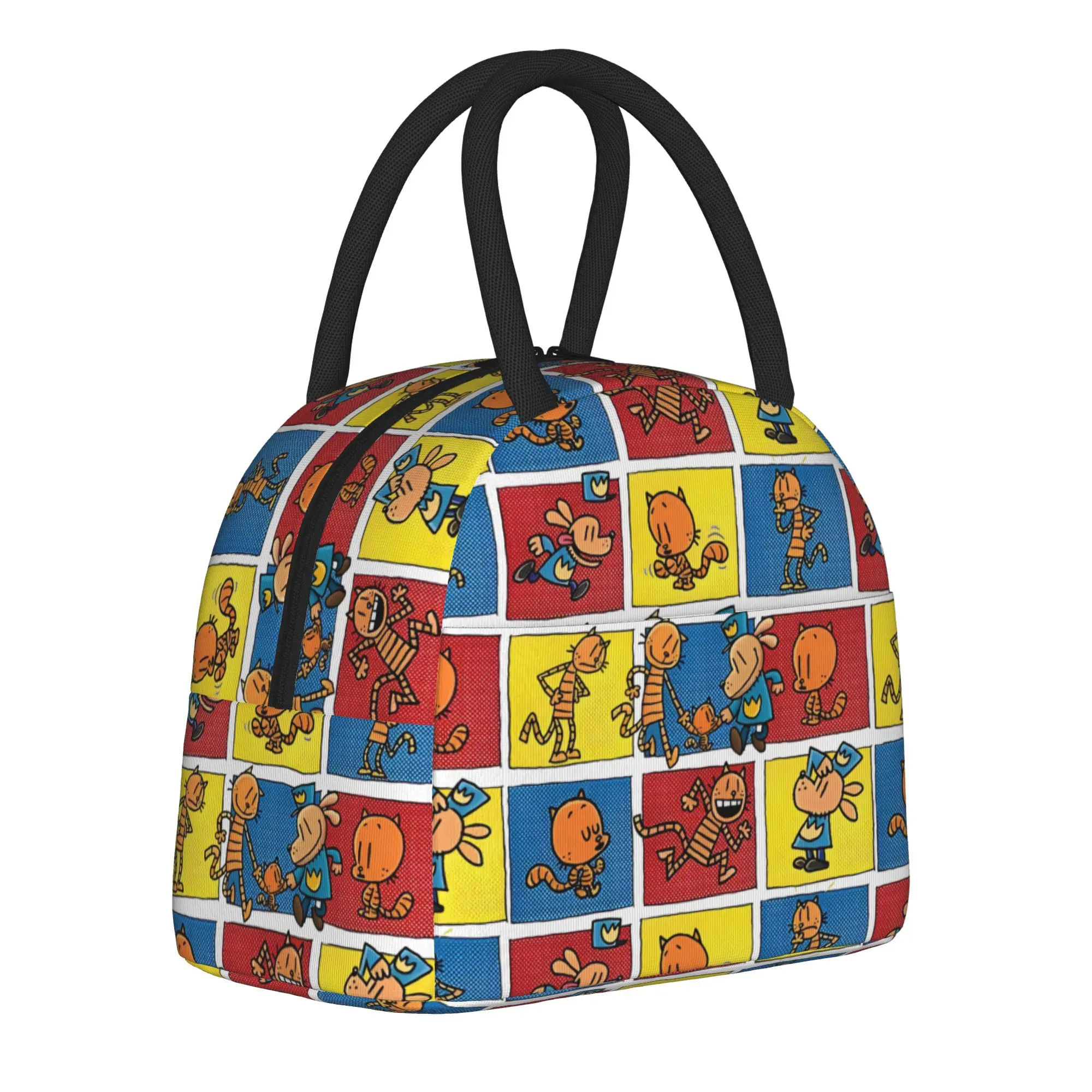 Kawaii DogMan Manga Merch Insulated Lunch Bag For Work Food Box Portable Thermal Cooler Bento Box
Kawaii DogMan Manga Merch Insulated Lunch Bag For Work Food Box Portable Thermal Cooler Bento Box