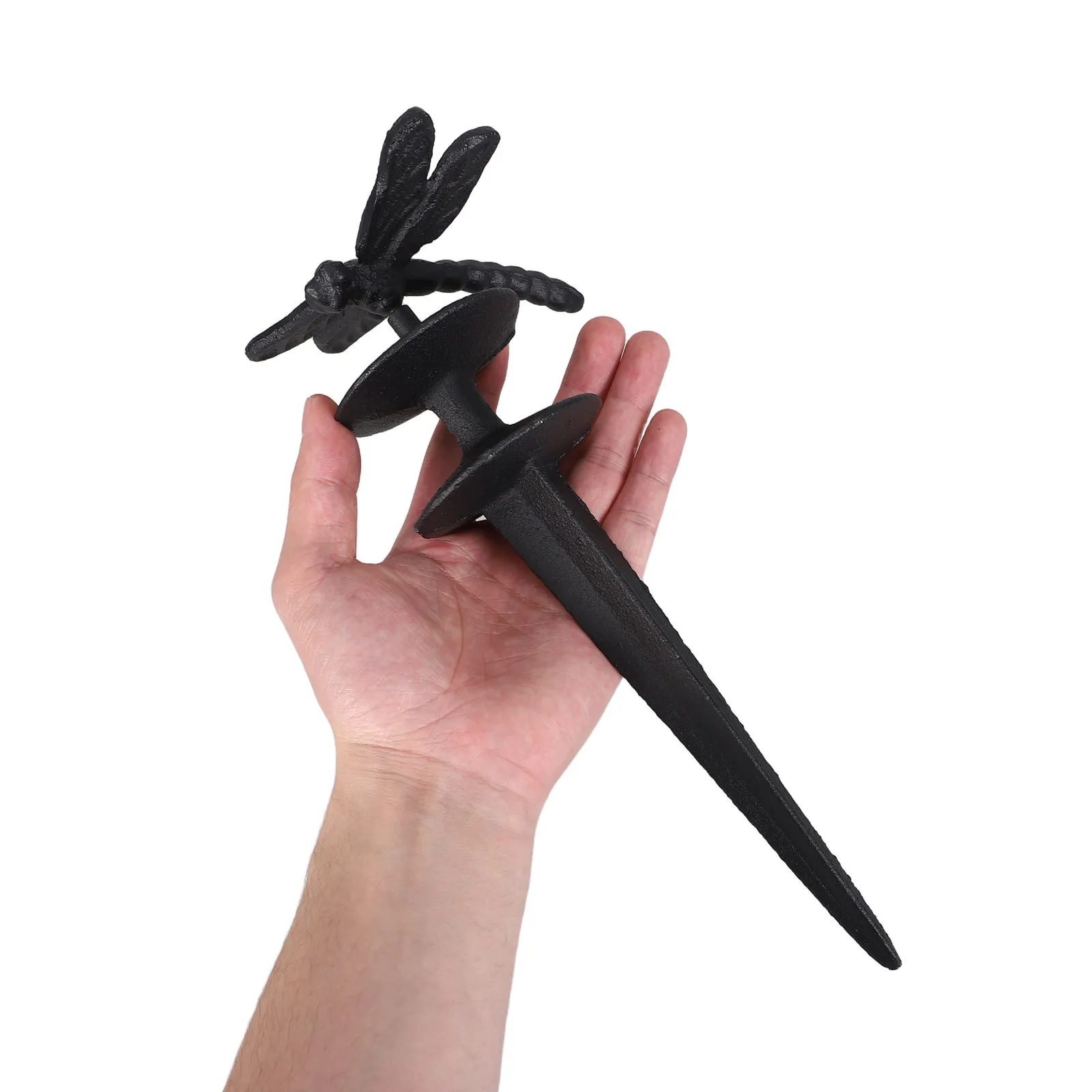 Cast Iron Garden Hose Holder Stake Vintage Dragonfly Design Stable Outdoor Hose Guide for Patio Balcony Flowerbed Yard
Cast Iron Garden Hose Holder Stake Vintage Dragonfly Design Stable Outdoor Hose Guide for Patio Balcony Flowerbed Yard