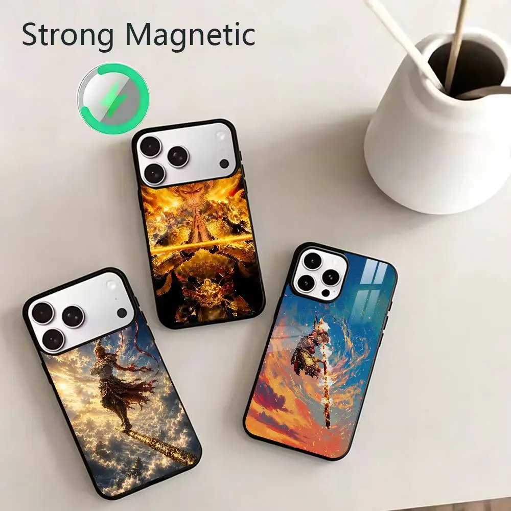 Game B-Black Sun Wukong Phone Case For iPhone17,16,15,14,13,12,11 Plus,Pro,Max Magnetic with Wireless Charging
Game B-Black Sun Wukong Phone Case For iPhone17,16,15,14,13,12,11 Plus,Pro,Max Magnetic with Wireless Charging