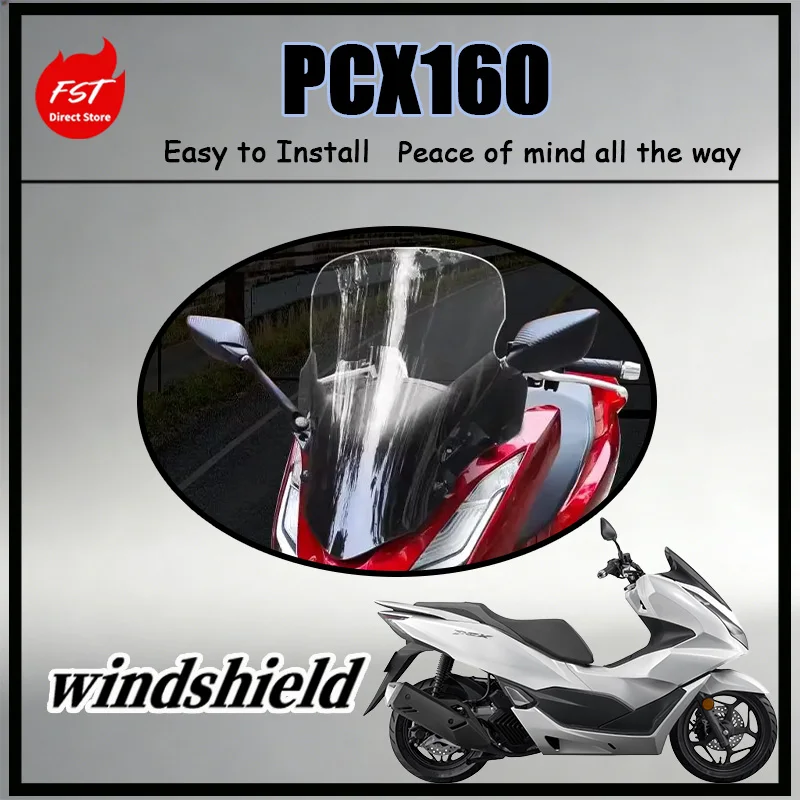 FOR PCX160 Wind Shield Fit - Weather Resistant High Toughness Frost Proof Anti-Aging Easy Clean All Season Outdoor Use
FOR PCX160 Wind Shield Fit - Weather Resistant High Toughness Frost Proof Anti-Aging Easy Clean All Season Outdoor Use