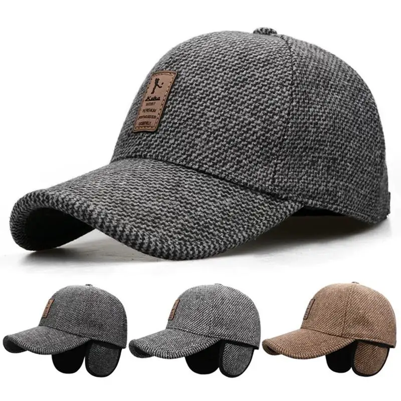 Woolen Hats Baseball Caps Men's Cotton Caps Sports Caps Ear Protection Caps Warm All-match Adjustable Casual Korean Version
Woolen Hats Baseball Caps Men's Cotton Caps Sports Caps Ear Protection Caps Warm All-match Adjustable Casual Korean Version