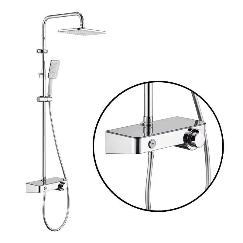 Bathroom Shower Set Shower Bath Set Water Tap Mixer Faucets Bathroom Wall Column Rainfall Shower Set
Bathroom Shower Set Shower Bath Set Water Tap Mixer Faucets Bathroom Wall Column Rainfall Shower Set