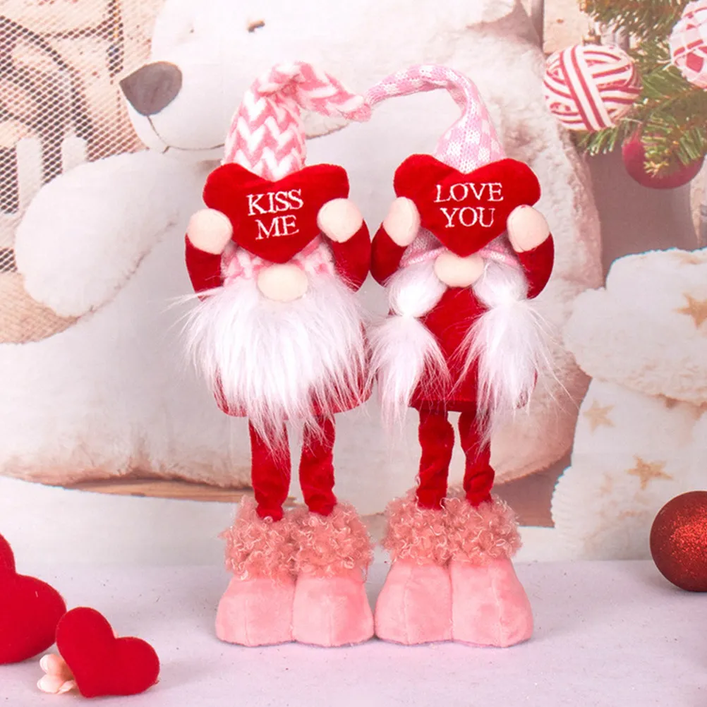 2Pcs Valentine's Day Gnome Decor Creative Rudolph Style Home Decoration Festive Living Room Bedroom Bar Shop Window Gift
2Pcs Valentine's Day Gnome Decor Creative Rudolph Style Home Decoration Festive Living Room Bedroom Bar Shop Window Gift