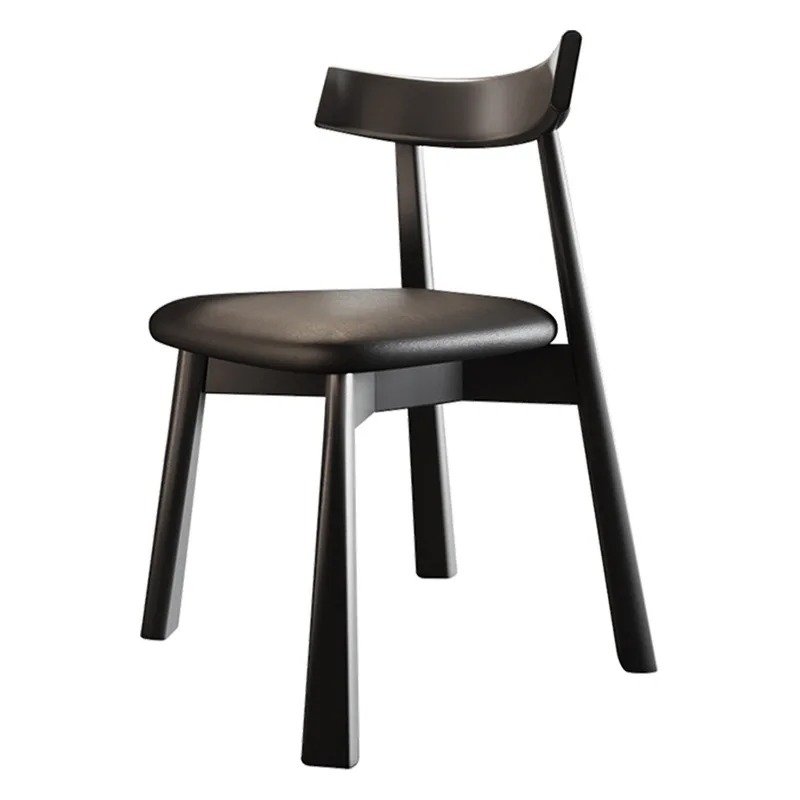 Solid wood dining chair horn chair paddle chair medieval restaurant backrest tea Italian light luxury designer desk 
Solid wood dining chair horn chair paddle chair medieval restaurant backrest tea Italian light luxury designer desk