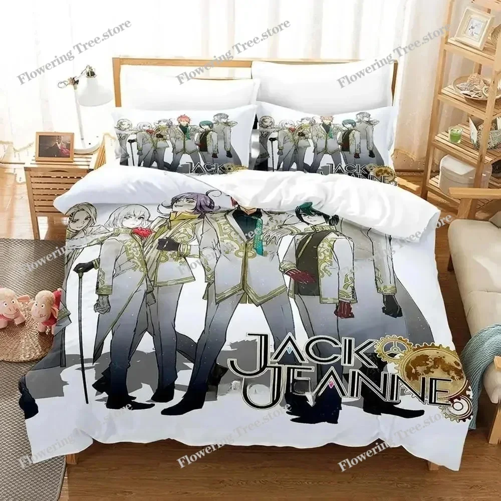Game Jack Jeanne Bedding Set Single Twin Full Queen King Size Bed Set Adult Kid Bedroom Duvet cover Sets Anime Bed Sheet Set0299
Game Jack Jeanne Bedding Set Single Twin Full Queen King Size Bed Set Adult Kid Bedroom Duvet cover Sets Anime Bed Sheet Set0299