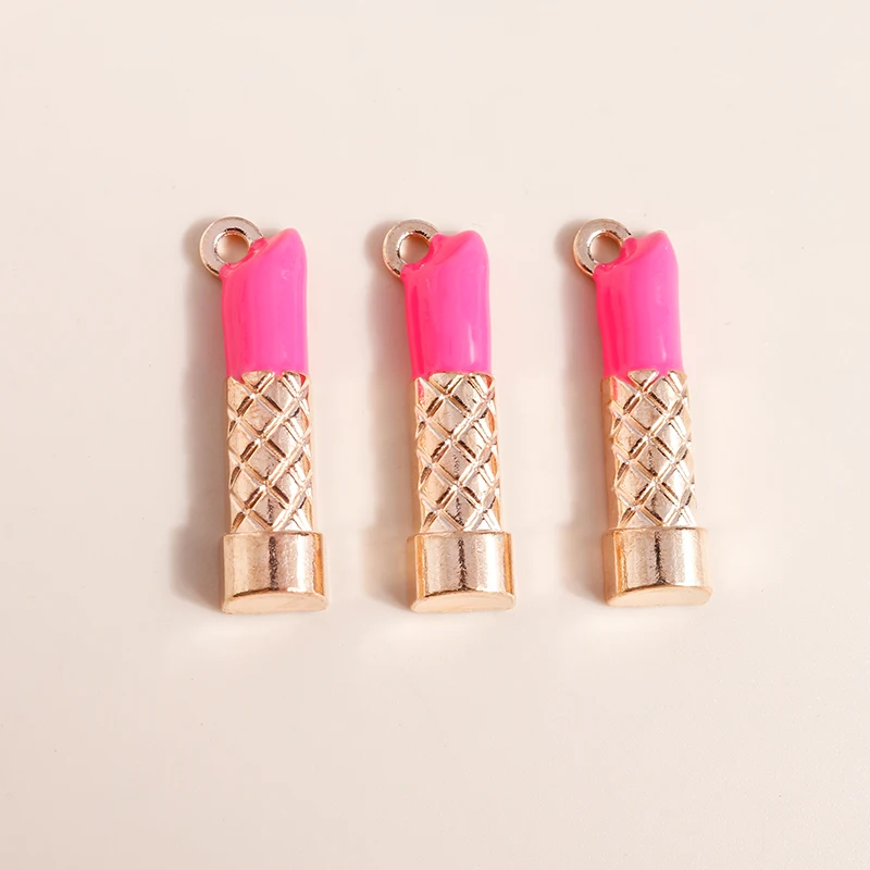 20pcs 9x33mm Cute Enamel Red Lipstick Charms Pendants for Jewelry Making Drop Earrings Necklaces Bracelet DIY Crafts Accessories
20pcs 9x33mm Cute Enamel Red Lipstick Charms Pendants for Jewelry Making Drop Earrings Necklaces Bracelet DIY Crafts Accessories