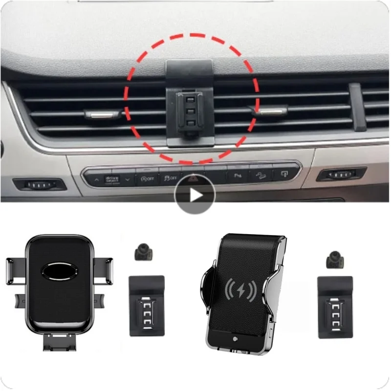Car Phone Holder For AUDI Q7 4M 2016 2017-2019 Fixed Bracket Base Special Car Phone Mounts Wireless Charging Car Accessories
Car Phone Holder For AUDI Q7 4M 2016 2017-2019 Fixed Bracket Base Special Car Phone Mounts Wireless Charging Car Accessories