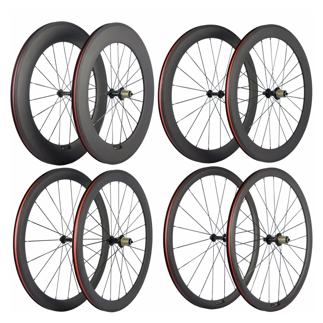 Ultra Light Carbon Bicycle Wheelset 35/38/45/50/55/60/88mm Carbon Clincher Wheels Tubular Road Bike Wheel
Ultra Light Carbon Bicycle Wheelset 35/38/45/50/55/60/88mm Carbon Clincher Wheels Tubular Road Bike Wheel