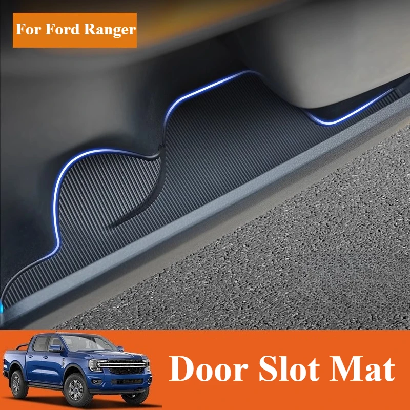 Для Ford Ranger 2023-2025 коврик для дверных прорезей, нескользящий коврик, четырехдверный буфер для хранения, амортизирующий коврик, модернизированные аксессуары для интерьера
Для Ford Ranger 2023-2025 коврик для дверных прорезей, нескользящий коврик, четырехдверный буфер для хранения, амортизирующий коврик, модернизированные аксессуары для интерьера