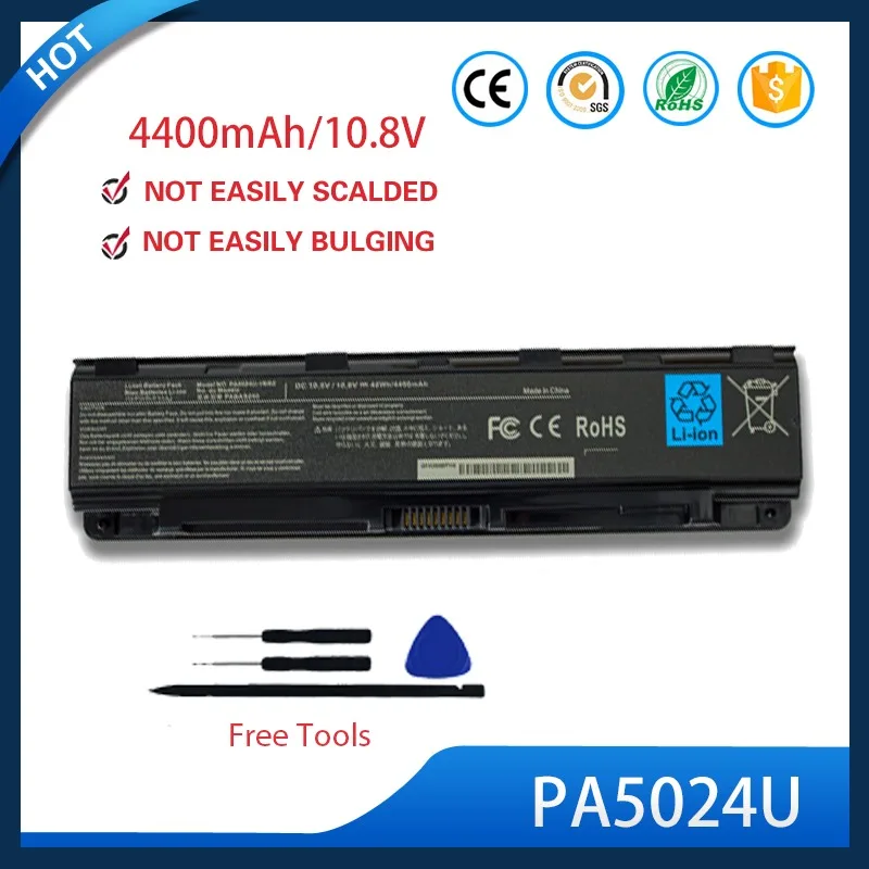 PA5024U-1BRS Battery For Toshiba Satellite L800 M800 M805 C805 L830 L840 10.8V 5200mAh 56Wh
PA5024U-1BRS Battery For Toshiba Satellite L800 M800 M805 C805 L830 L840 10.8V 5200mAh 56Wh