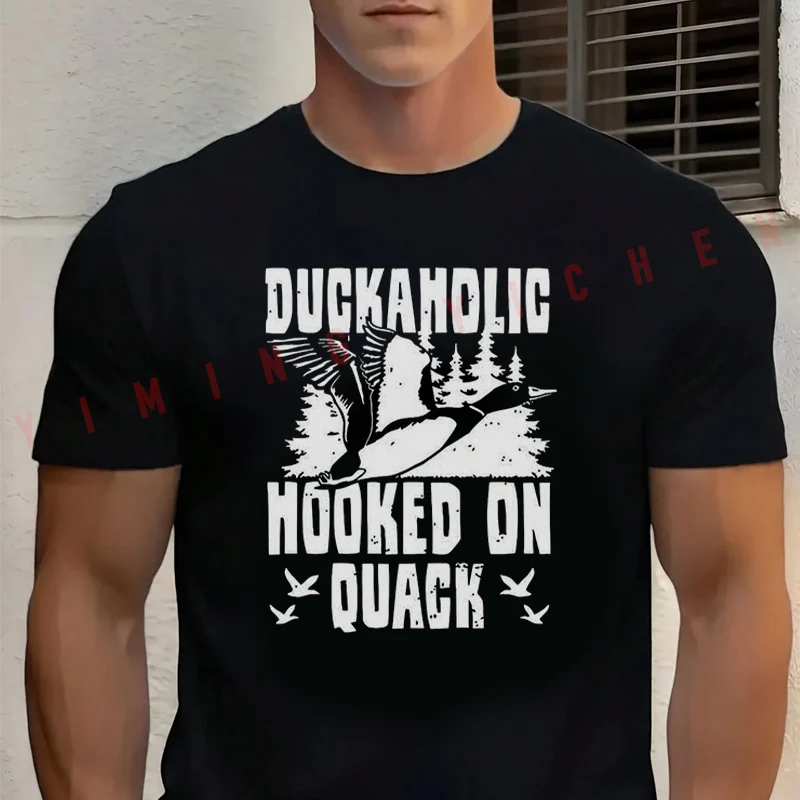 Men's Summer Cotton T-shirt DUCKAHOLIC Funny Graphic Motorcycle Tee Casual Short-sleeve Motorbike Cycling Top
Men's Summer Cotton T-shirt DUCKAHOLIC Funny Graphic Motorcycle Tee Casual Short-sleeve Motorbike Cycling Top