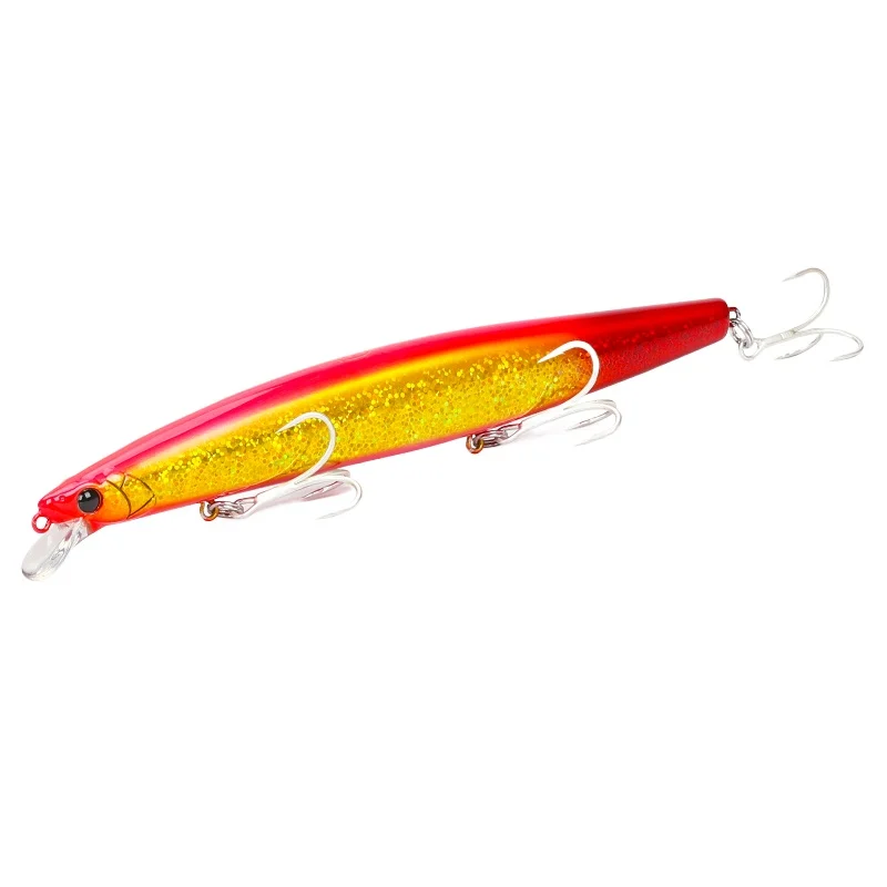 TSURINOYA 2PCS STINGER 163S Inshore Fishing Sinking Minnow Lure 163mm 34.2g Ocean Beach Fishing Hard Bait For Seabass
TSURINOYA 2PCS STINGER 163S Inshore Fishing Sinking Minnow Lure 163mm 34.2g Ocean Beach Fishing Hard Bait For Seabass