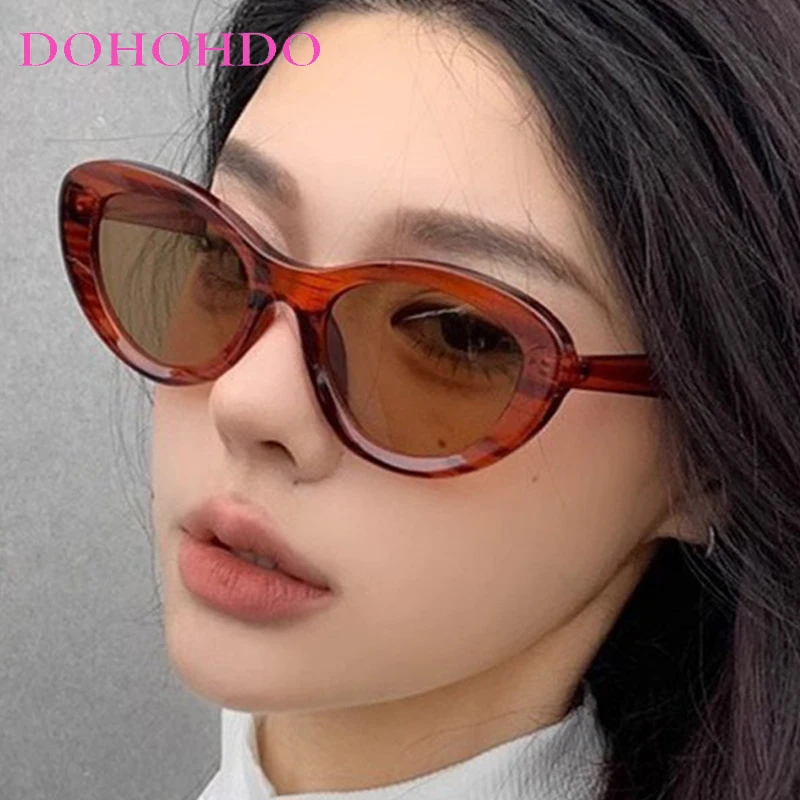 Trendy Sexy Small Oval Cat Eye Women's Sunglasses Men New Fashion Luxury Designer Sun Glasses Female Travel Shade Eyeglass UV400
Trendy Sexy Small Oval Cat Eye Women's Sunglasses Men New Fashion Luxury Designer Sun Glasses Female Travel Shade Eyeglass UV400