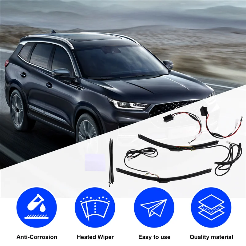 Автоматический стеклоочиститель с подогревом, передний стеклоочиститель с подогревом для Chery TIGGO 8 PRO 2022-2024-A08Q
Автоматический стеклоочиститель с подогревом, передний стеклоочиститель с подогревом для Chery TIGGO 8 PRO 2022-2024-A08Q