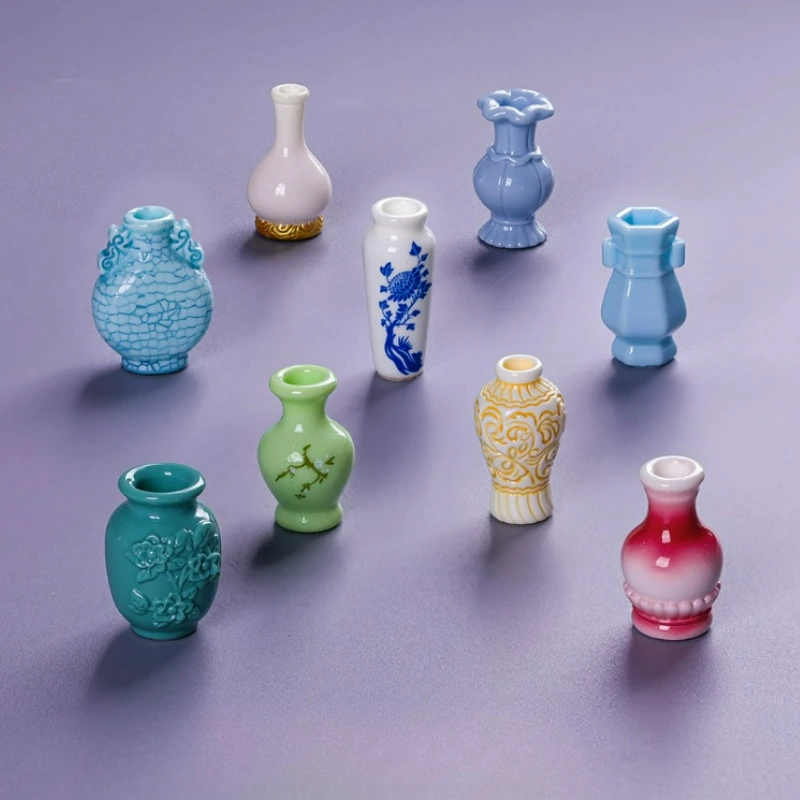 9/15/25PCS Miniature Resin Vase Bottle Dollhouse Decoration Craft Figurine Home Room Car Desktop Ornament DIY Accessories New
9/15/25PCS Miniature Resin Vase Bottle Dollhouse Decoration Craft Figurine Home Room Car Desktop Ornament DIY Accessories New