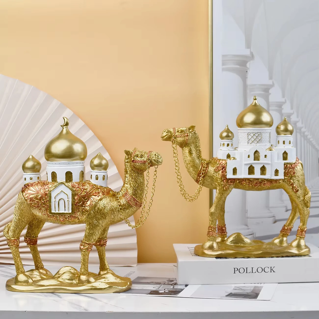Arabian Desert Camel Statue Middle Eastern Style Resin Sculpture for Home Office Desk Decor Unique Theme Gift Idea
Arabian Desert Camel Statue Middle Eastern Style Resin Sculpture for Home Office Desk Decor Unique Theme Gift Idea