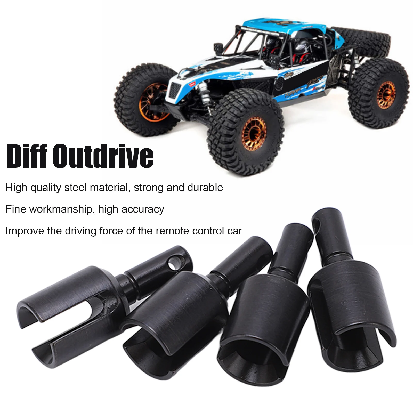 Outdrive Differential Replacement Parts RC Car Differential Cups Steel Improve Driving Force for LOSI Lasernut U4 1/10 RC Car
Outdrive Differential Replacement Parts RC Car Differential Cups Steel Improve Driving Force for LOSI Lasernut U4 1/10 RC Car