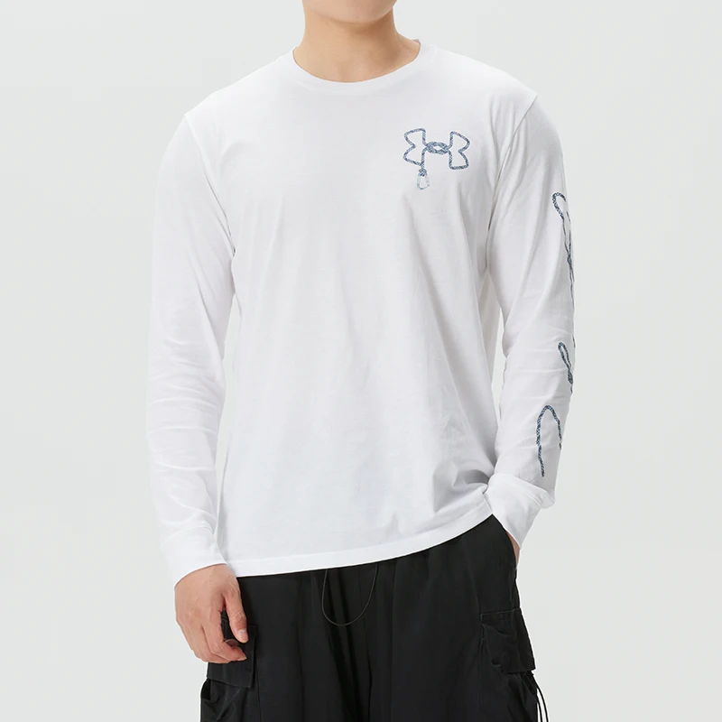 Under Armour T-Shirt Men's Sportswear Fitness Training Trendy Fashion Comfortable Breathable Long-Sleeved Pullover 1390228-100
Under Armour T-Shirt Men's Sportswear Fitness Training Trendy Fashion Comfortable Breathable Long-Sleeved Pullover 1390228-100