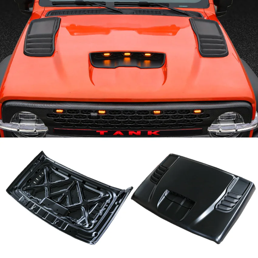 City Edition Hood Armor God Of War Hood Modification Hood Decoration Off-road Kit Special Accessories For Tank 300
City Edition Hood Armor God Of War Hood Modification Hood Decoration Off-road Kit Special Accessories For Tank 300