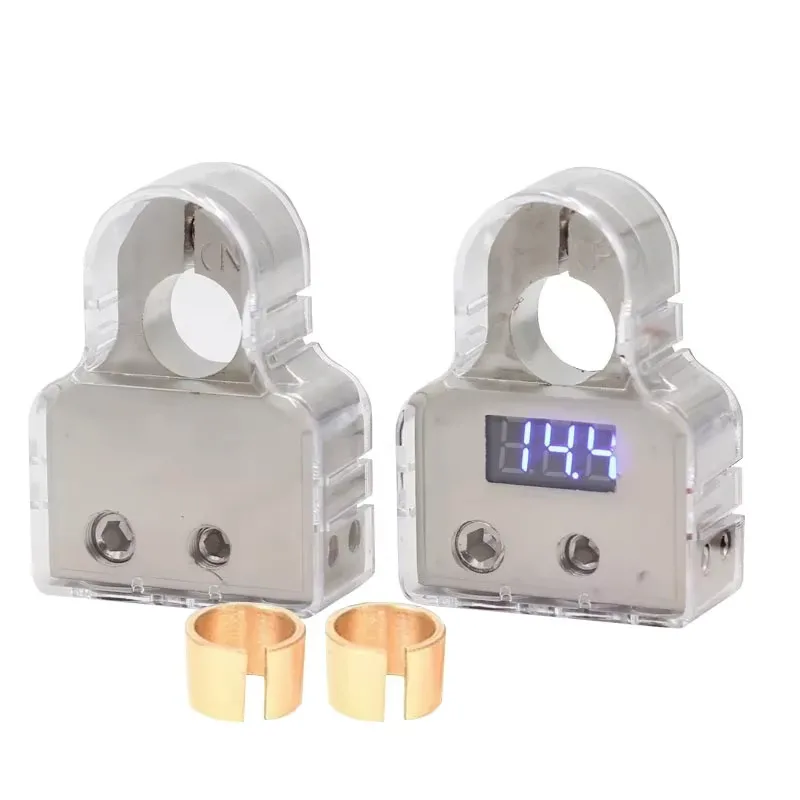 BT1 LED Digital Screen Display Battery Terminal Connector Clamp Bus Bar 12V For Car Audio Protector GOOD High-Quality
BT1 LED Digital Screen Display Battery Terminal Connector Clamp Bus Bar 12V For Car Audio Protector GOOD High-Quality