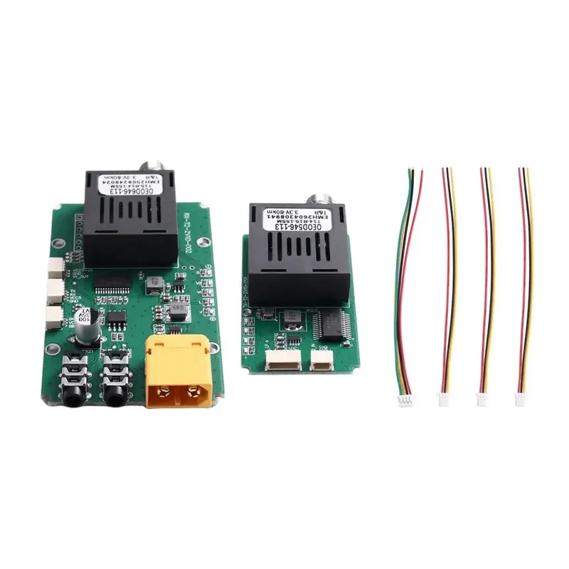 YSS-FC Drone-Specific 80KM TTL Optical Transceiver Module TX/RX Kit Optical Terminal Equipment Fiber Port
YSS-FC Drone-Specific 80KM TTL Optical Transceiver Module TX/RX Kit Optical Terminal Equipment Fiber Port