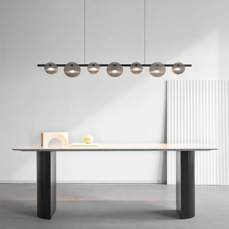 Italian style minimalist modern dining room pendant light luxury black office study lighting bar living room designer chandelier
Italian style minimalist modern dining room pendant light luxury black office study lighting bar living room designer chandelier