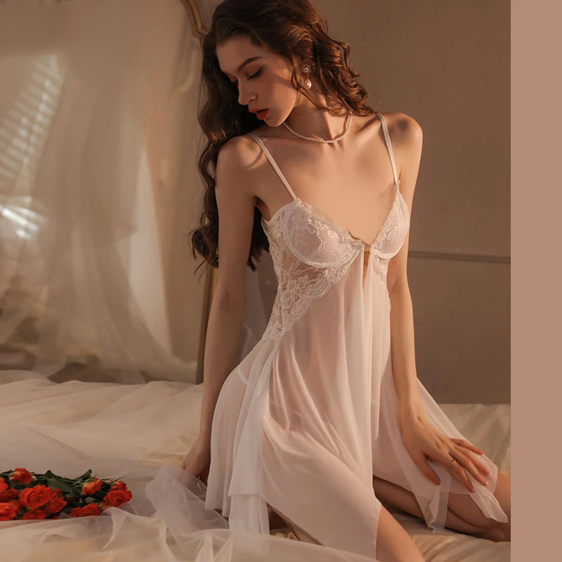 Женское сексуальное женское белье, кружевное платье Babydoll, эротическое нижнее белье, сетчатая прозрачная пижама
Женское сексуальное женское белье, кружевное платье Babydoll, эротическое нижнее белье, сетчатая прозрачная пижама