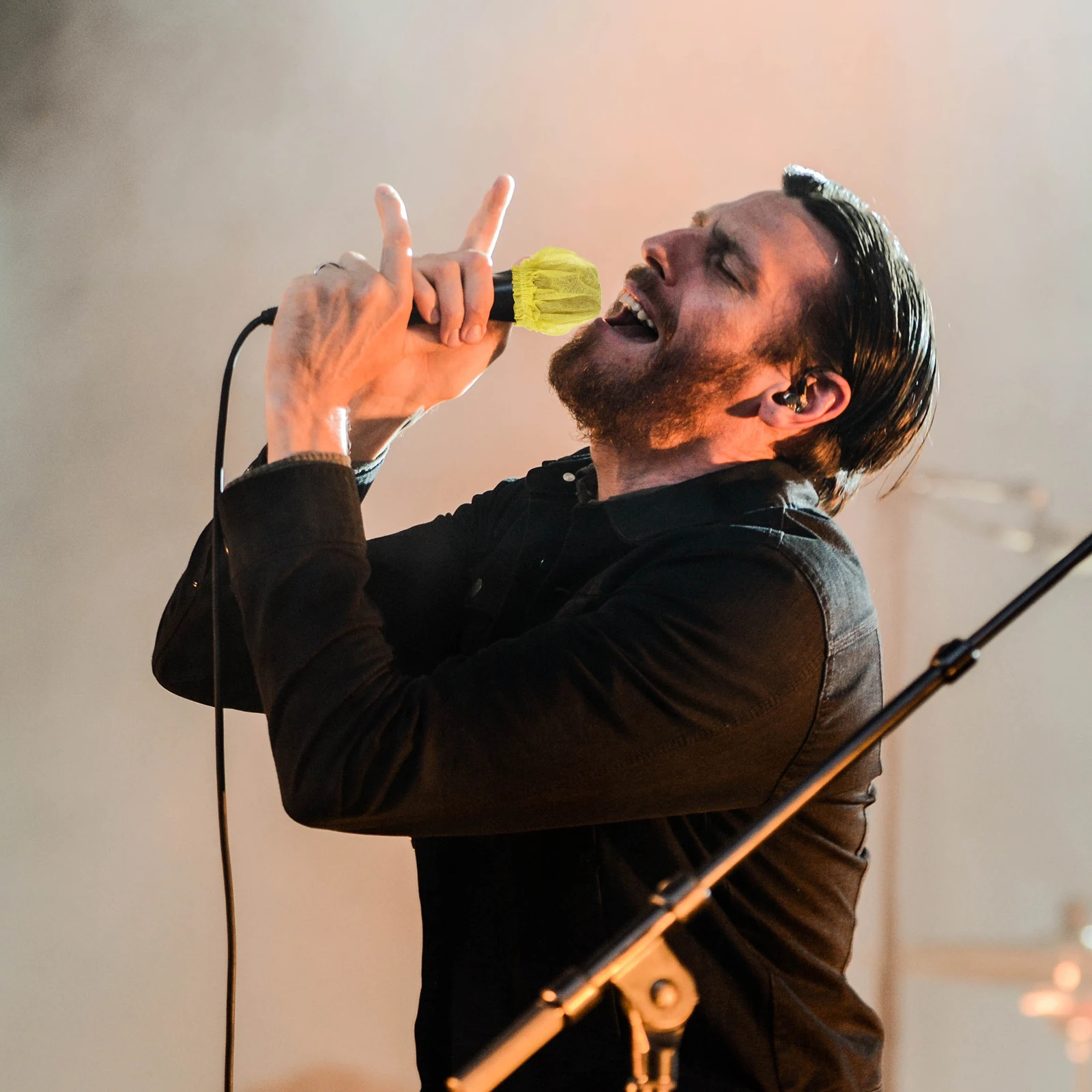 200Pcs Microphone Windscreen Covers Disposable Mic Protectors Non-Woven Voice Tube Covers for Ktv Conference Performance
200Pcs Microphone Windscreen Covers Disposable Mic Protectors Non-Woven Voice Tube Covers for Ktv Conference Performance