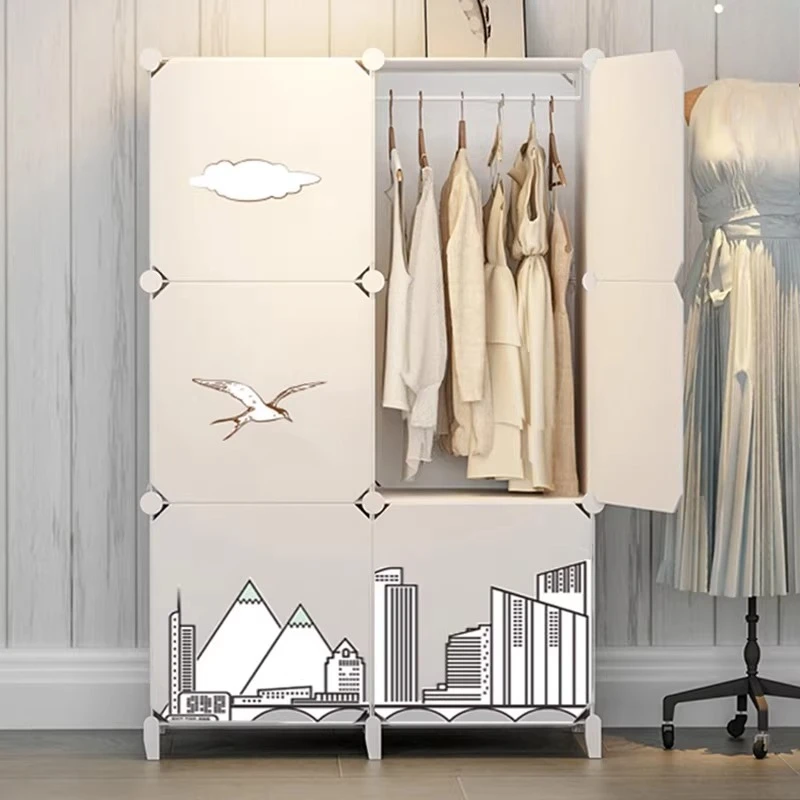 Cabinet Storage Wardrobe Space Saving Display Open Plastic Partitions Organizer Wardrobe Bedroom Guarda Roupa Hotel Furniture
Cabinet Storage Wardrobe Space Saving Display Open Plastic Partitions Organizer Wardrobe Bedroom Guarda Roupa Hotel Furniture